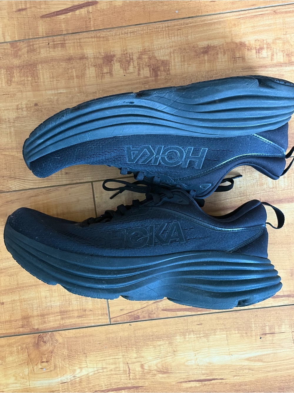 Hoka Black Women's Athletic Running Shoes